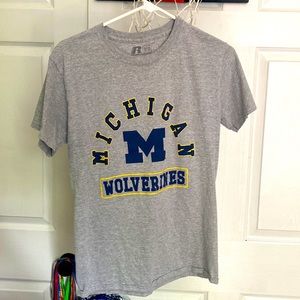 Russel Michigan Wolverine T Shirt